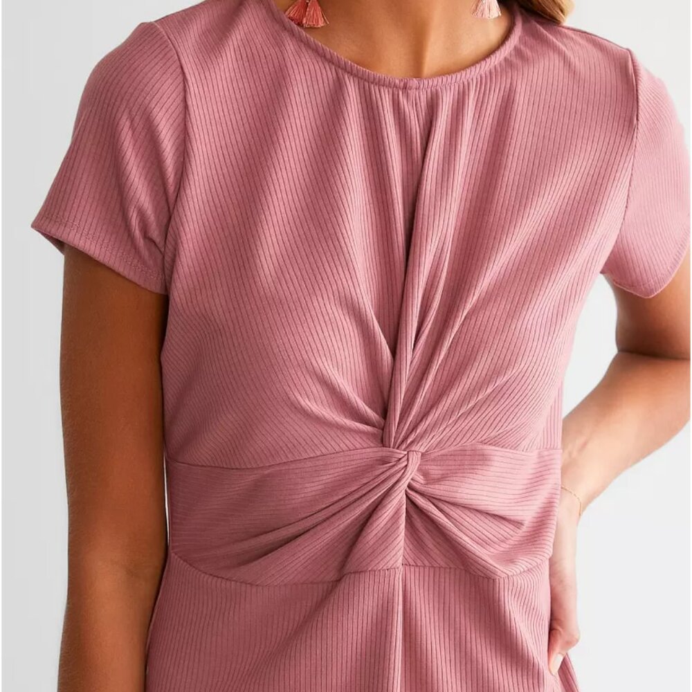 Willow & Root Twisted Mini Dress - Picture 4 of 5